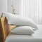 Serta Back-Sleeper White Goose Feather & Down Fiber Pillows, King, PK2 SE201512K - alternate 3